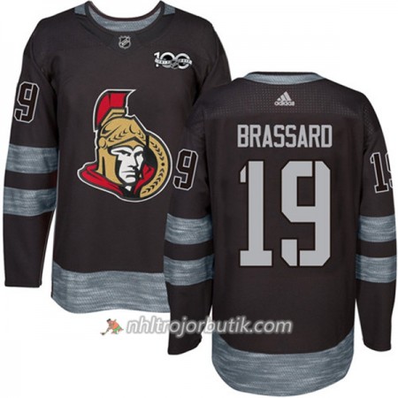 Män Ishockey Ottawa Senators Tröja Derick Brassard 19 1917-2017 100th Anniversary Adidas Svart Authentic Män Ishockey Ottawa Senators Tröja Derick Brassard 19 1917-2017 100th Anniversary Adidas Svart Authentic